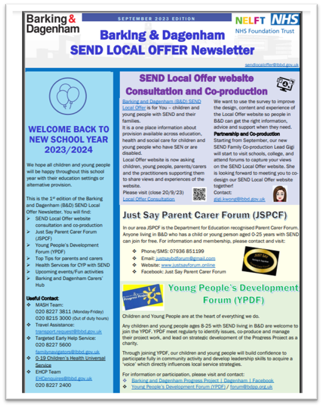 Our CoProduction Journey how we designed our SEND Local Offer