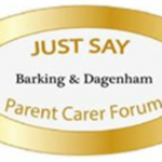 Just say parents black text