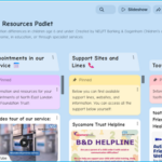 NHS NELFT CHATA Information and Resources Padlet